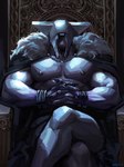 Rating: s
ID: 5540996
Date: 2025-05-01 03:35:54 -0400
Status: active
Score: 12
1_eye armor chair cloak clothing digital_drawing_(artwork) digital_media_(artwork) furniture headgear helmet hi_res humanoid kartinos looking_at_viewer male mithrix muscular muscular_male nipples not_furry pecs risk_of_rain sitting solo throne post #5540996