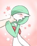 Rating: s
ID: 1428454
Date: 2018-01-17 03:09:39 -0500
Status: active
Score: 39
ambiguous_gender disembodied_limb duo eyes_closed female gardevoir generation_3_pokemon green_hair hair hair_over_eye hand_on_face muku nintendo not_furry one_eye_obstructed pokemon pokemon_(species) short_hair side_view simple_background standing post #1428454