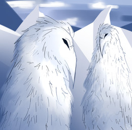 Rating: s
ID: 4979957
Date: 2024-08-11 19:48:46 -0400
Status: active
Score: 7
ambiguous_gender anerrorsanskinnie arctic avian beak black_eyes blurred_background cloud cryptid duo erosion_bird feathers feral looking_down mountain outside scar snow standing watermark white_body white_feathers post #4979957