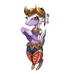 Rating: s
ID: 5606565
Date: 2025-05-29 09:20:04 -0400
Status: active
Score: 3
2025 2_fingers anthro arm_wraps armband armor arms_bent biped breasts brown_eyes brown_markings closed_smile clothed clothed_anthro clothed_female clothing digital_drawing_(artwork) digital_media_(artwork) digitigrade drauk egyptian egyptian_clothing ever_oasis eye_markings eyelashes female female_anthro fingers footwear full-length_portrait fully_clothed fully_clothed_anthro fully_clothed_female gem glistening glistening_eyes headgear helmet hi_res japanese_text jewelry kaela_(ever_oasis) legs_together legwear looking_aside markings midriff mouth_closed multicolored_body multicolored_skin navel nintendo non-mammal_breasts portrait pupils purple_body purple_skin purple_tail rii scalie shaded simple_background small_breasts smile solo standing tail text thick_thighs three-quarter_view topwear translation_request two_tone_tail usekh waist_accessory white_background white_body white_sclera white_skin white_tail wide_hips wraps post #5606565