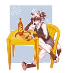 Rating: s
ID: 2401194
Date: 2020-09-07 09:44:17 -0400
Status: active
Score: 68
4_toes abstract_background absurd_res alcohol anthro arm_on_table arm_support arms_bent beer bent_leg beverage biped black_clothing black_nose black_pawpads black_shirt black_tank_top black_topwear blush bottle bottomwear brazil brown_body brown_ears brown_fur brown_markings brown_tail canid canine chair claws clothed clothing container crossed_legs digital_media_(artwork) digitigrade digitigrade_footwear dipstick_tail elbow_on_furniture elbow_on_table extended_leg eyes_closed feet female finger_claws fingerless_(marking) flip_flops footwear fur furgonomic_footwear furgonomics furniture grey_bottomwear grey_clothing grey_shorts hi_res hindpaw inner_ear_fluff leaning_on_edge leaning_on_elbow leg_over_edge leg_over_thigh mammal markings mayhb motion_lines multicolored_body multicolored_fur multicolored_tail on_chair pattern_clothing pattern_shirt pattern_tank_top pattern_topwear pawpads paws pink_tongue plastic plastic_chair plastic_furniture plastic_table sandals shirt shoes shorts simple_background sitting sitting_on_chair smile solo sun table tail tail_markings tank_top toe_claws toeless_(marking) toes tongue tongue_out topwear tuft two_tone_body two_tone_fur two_tone_tail white_body white_claws white_fur white_inner_ear white_tail wristband post #2401194
