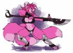 Rating: s
ID: 640122
Date: 2015-04-18 02:01:58 -0400
Status: active
Score: 65
abs anthro armor athletic bardiche biceps big_breasts breasts canid canine claws cleavage clothed clothing convincing_weapon female fox fur greaves hair holding_object holding_weapon iko mammal melee_weapon midriff muscular muscular_anthro navel open_mouth polearm rai_(wyntersun) simple_background skimpy solo toe_claws unconvincing_armor weapon post #640122