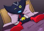Rating: s
ID: 5571703
Date: 2025-05-14 13:32:21 -0400
Status: active
Score: 2
bed bed_sheet bedding bedroom black_body blue_tongue bokkun clothing codyf0xx furniture green_eyes male open_mouth open_smile sega smile sonic_the_hedgehog_(series) sonic_x tongue post #5571703