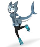 Rating: s
ID: 2897704
Date: 2021-08-26 15:55:08 -0400
Status: active
Score: 24
2018 anthro blue_body blue_eyes blue_scales breasts clothing cyana_(code-blocker) digital_media_(artwork) eyelashes feet female fin fingers fish footwear hair hi_res hoodie looking_at_viewer marine multicolored_body multicolored_scales sandwich-anomaly scales shark shoes simple_background smile solo topwear white_background white_body white_hair white_scales post #2897704