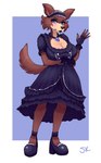 Rating: s
ID: 4676034
Date: 2024-03-23 21:10:35 -0400
Status: active
Score: 105
2024 5_fingers absurd_res alternative_fashion anthro beastars big_breasts black_lipstick black_nose breasts brown_body brown_fur canid canine canis claws cleavage clothed clothing dress female finger_claws fingerless_gloves fingers fur gloves goth gothic_lolita handwear hi_res humanoid_hands j-fashion juno_(beastars) kuro_lolita lipstick lolita_(fashion) makeup mammal multicolored_body multicolored_fur naaraskettu signature solo standing tan_body tan_fur two_tone_body two_tone_fur victorian_goth wolf post #4676034