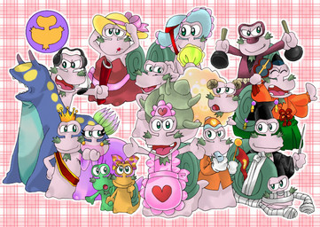 Rating: s
ID: 5667155
Date: 2025-06-25 15:49:42 -0400
Status: active
Score: 0
accessory anthro asian_clothing bandage bovid bow_(feature) bow_ribbon caprine centered_hair_bow checkered checkered_background clothed clothing crossdressing crown demon_beast east_asian_clothing electronics escargoon facial_hair female female_split_escargoon flag flag_(object) fur gastropod goatee green_body green_shell hair_accessory hair_bow hair_ribbon hand_holding harem_outfit hat headgear headphones headset headwear heart_symbol horn hybrid japanese_clothing japanese_description king kirby:_right_back_at_ya! kirby_(series) maid_uniform male male_split_escargoon mammal mature_anthro mature_male mollusk ninja_suit nintendo orange_body pattern_background pixiv_id_441651 plunger ribbons royalty script sheep shell simple_background snail square_crossover umiushii_(kirby) uniform wool_(fur) young young_anthro young_female young_male post #5667155