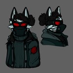 Rating: s
ID: 3627829
Date: 2022-10-15 02:13:42 -0400
Status: active
Score: 26
2bdamned ambiguous_gender animal_humanoid anthro bandage bandaged_face black_body black_hair black_markings bust_portrait canid canine canis clothed clothing digital_media_(artwork) domestic_dog eyewear eyewear_on_head fur goggles hair hair_bun headgear headwear hoodie humanoid husky jacket looking_at_viewer madness_combat madness_combat_(series) mammal mammal_humanoid markings mask multicolored_body multicolored_fur nordic_sled_dog portrait ratty0poss red_lens shirt side_view simple_background solo spitz sweater topwear tuft turtleneck two_tone_body two_tone_fur white_body white_fur post #3627829