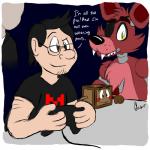 Rating: s
ID: 625102
Date: 2015-03-22 07:33:05 -0400
Status: active
Score: 12
1:1 2015 animatronic anthro bleuxwolf canid canine english_text eye_patch eyewear fangs five_nights_at_freddy's fox foxy_(fnaf) group hi_res human machine male mammal markiplier robot scottgames slender_man teeth text tiny_box_tim yellow_eyes post #625102