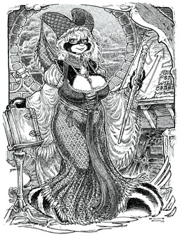 Rating: s
ID: 5542337
Date: 2025-05-01 17:39:52 -0400
Status: active
Score: 7
anthro big_breasts biped black_body black_fur book breasts cheek_tuft claws cleavage_cutout clothing corset cutout detailed_background english_text facial_tuft female fluffy fluffy_tail fur hair hat headgear headwear hi_res holding_object inside jewelry lachland-nightingale light_hair lingerie long_hair looking_at_viewer mammal mephitid necklace pen_(artwork) skunk smile solo standing tail text topwear traditional_media_(artwork) tuft white_body white_fur window post #5542337