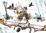 Rating: s
ID: 5596054
Date: 2025-05-24 21:32:13 -0400
Status: active
Score: 4
anthro armor arrow_(weapon) avian bird braided_pseudo_hair breath_of_the_wild divine_beast_vah_medoh feathers great_eagle_bow guardian_(tloz) hi_res kicdon kick macro male nintendo ranged_weapon rito solo teba_(tloz) the_legend_of_zelda weapon white_body white_feathers post #5596054