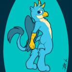 Rating: s
ID: 1494317
Date: 2018-03-25 19:15:18 -0400
Status: active
Score: 21
1:1 aged_up anthro anthrofied avian bassybefuddle blue_eyes butt butt_pose conditional_dnp friendship_is_magic gallus_(mlp) gryphon hasbro hi_res looking_back male my_little_pony mythological_avian mythological_creature mythology pose solo standing post #1494317