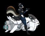 Rating: s
ID: 2256245
Date: 2020-05-14 15:43:51 -0400
Status: active
Score: 15
alpha_channel anthro armor boots canid canine canis clothing device domestic_dog female flying_vehicle footwear german_shepherd gloves handheld_device handwear headgear helmet herding_dog hi_res high_heeled_boots high_heels hoverbike hovercraft hovering jeffthehusky jet_engine jetbike long_tail mammal motor_vehicle motorcycle pastoral_dog police police_motorcycle police_officer police_uniform police_vehicle science_fiction shoes shoulder_pads sitting solo tail thrusters uniform vehicle watercraft post #2256245