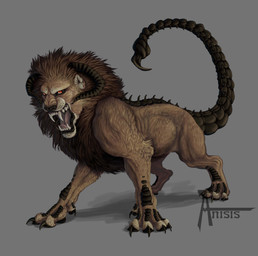 anisis black_lips brown_fur brown_hair claws digital_media_(artwork) feral fur hair manticore open_mouth red_eyes simple_background solo tan_fur teeth tongue
Rating: Safe
Score: 1
User: Millcore
Date: June 20, 2018 anisis black_lips brown_fur brown_hair claws digital_media_(artwork) feral fur hair manticore open_mouth red_eyes simple_background solo tan_fur teeth tongue
Rating: Safe
Score: 1
User: Millcore
Date: June 20, 2018