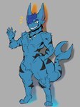 Rating: s
ID: 5175681
Date: 2024-11-11 18:14:47 -0500
Status: active
Score: 10
5_fingers anthro beaded_jewelry beaded_necklace beads black_stripes blue_body blue_eyebrows blue_fur blue_hair claws crotch_tuft digital_drawing_(artwork) digital_media_(artwork) eyebrows fingers fish fur gesture green_eyes grey_background hair hand_on_hip hi_res jewelry leadrawsthings logan_(darkninja147) male marine necklace plantigrade shadow shark shark_tail shark_teeth shark_tooth_necklace simple_background smile snout solo stripes tail tall_ears tuft waving post #5175681