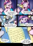 Rating: s
ID: 585015
Date: 2015-01-10 12:43:53 -0500
Status: active
Score: 30
2015 anthro anthrofied blonde_hair breasts cleavage clothed clothing comic conditional_dnp derpy_hooves_(mlp) dialogue digital_media_(artwork) duo english_text envelope equid equine eye_contact feathered_wings feathers female friendship_is_magic glowing hair half-closed_eyes hasbro hi_res holding_object horn levitation long_hair looking_at_another magic mammal multicolored_hair my_little_pony mythological_creature mythological_equine mythology narrowed_eyes open_mouth pegasus princess_cadance_(mlp) purple_eyes spread_wings suirano text winged_unicorn wings post #585015