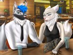 Rating: s
ID: 3426993
Date: 2022-07-04 00:17:01 -0400
Status: active
Score: 10
absurd_res amorous anthro blue_eyes blue_hair canid canine canis clothing curvy_figure detailed_background dinner dress duo ear_piercing fan_character female fingering fist glass hair hi_res jye lucareelo male male/female mammal open_mouth piercing restaurant romantic romantic_couple skye_(amorous) suit teasing water wolf post #3426993