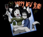 Rating: s
ID: 4512563
Date: 2024-01-03 15:05:46 -0500
Status: active
Score: 12
2023 alpha_channel anthro black_hair blue_clothing blue_sweater blue_topwear bottomless bottomless_anthro bottomless_female bottomwear breasts brother_(lore) brother_and_sister_(lore) can cleavage clothed clothing container domestic_cat duo english_text eyewear felid feline felis female fireworks fur green_clothing green_shirt green_topwear grey_body grey_bottomwear grey_clothing grey_fur grey_pants hair holding_can holding_container holding_glass holding_object holidays looking_at_viewer male male/female mammal medium_breasts new_year notched_ear on_lap open_mouth open_smile pants sandwich-anomaly shirt sibling_(lore) sister_(lore) sitting_on_lap smile sweater text topwear van_(sandwich-anomaly) vanessa_(sandwich-anomaly) wearing_sunglasses whiskers post #4512563