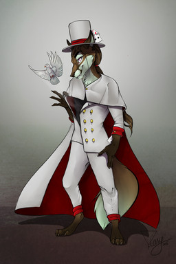 2016 4_toes 5_fingers anthro avian barefoot beak bird brown_fur brown_hair brown_nose brown_tail canine cape card casynuf cheek_tuft claws clothed clothing countershading digitigrade double-breasted dove duo eyebrows fangs faux_paw feathered_wings feathers fingernails fox full-length_portrait fully_clothed fur furgonomics gradient_background grin hair hair_tie half-closed_eyes hat hi_res jacket long_hair looking_at_viewer magician male mammal multicolored_fur pants pink_eyes playing_card ponytail portrait signature simple_background size_difference smile standing teeth toes top_hat tuft two_tone_fur two_tone_tail white_feathers white_fur white_tail wings
Rating: Safe
Score: 1
User: Nicklo6649
Date: April 19, 2018 2016 4_toes 5_fingers anthro avian barefoot beak bird brown_fur brown_hair brown_nose brown_tail canine cape card casynuf cheek_tuft claws clothed clothing countershading digitigrade double-breasted dove duo eyebrows fangs faux_paw feathered_wings feathers fingernails fox full-length_portrait fully_clothed fur furgonomics gradient_background grin hair hair_tie half-closed_eyes hat hi_res jacket long_hair looking_at_viewer magician male mammal multicolored_fur pants pink_eyes playing_card ponytail portrait signature simple_background size_difference smile standing teeth toes top_hat tuft two_tone_fur two_tone_tail white_feathers white_fur white_tail wings
Rating: Safe
Score: 1
User: Nicklo6649
Date: April 19, 2018