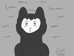 Rating: s
ID: 5590093
Date: 2025-05-22 03:54:25 -0400
Status: active
Score: 0
4:3 black_body black_fur black_line_art black_wool bust_portrait camelid dot_mouth fur grey_background handwritten_text hi_res llama looking_confused male mammal minimalist monochrome no_irises no_shading open_mouth portrait pupils round_ears signature simple_background simple_eyes small_mouth solo text white_face white_sclera wool_(fur) post #5590093