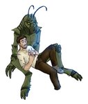 Rating: s
ID: 2425176
Date: 2020-09-27 01:34:01 -0400
Status: active
Score: 17
alien antennae_(anatomy) belt between_legs bottomwear bracelet brown_bottomwear brown_clothing brown_hair brown_pants christopher_johnson clothed clothing district_9 duo facial_hair footwear green_body grey_clothing grey_footwear grey_shoes hair hi_res human humanoid interspecies jewelry lying male mammal multicolored_body mustache necklace not_furry on_back pants prawn_(district_9) roger98 shirt shoes simple_background sitting smile tentacles topwear two_tone_body white_background white_clothing white_shirt white_topwear wikus_van_der_merwe yellow_sclera post #2425176