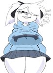 Rating: s
ID: 3159251
Date: 2022-02-04 20:02:42 -0500
Status: active
Score: 69
anthro big_breasts black_ears breasts canid canine canis clothed clothing describing_height describing_viewer dialogue digital_media_(artwork) domestic_dog english_text female hi_res hoodie looming low-angle_view mammal pepper_(puppkittyfan1) puppkittyfan1 smug solo sweater talking_to_viewer taunting teeth text thick_thighs toothy_grin topwear white_body wide_hips post #3159251