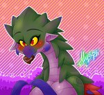 Rating: s
ID: 3180669
Date: 2022-02-16 19:42:57 -0500
Status: active
Score: 58
2022 alyrise anthro big_breasts blush breasts bust_portrait candy capcom chocolate cute_fangs dessert dragon dreadqueen_rathian eyebrows fangs female flying_wyvern food food_in_mouth green_body green_scales holidays humanoid_pointy_ears mammal monster_hunter mythological_creature mythological_scalie mythology object_in_mouth pointy_ears portrait purple_body purple_scales rath_wyvern rathian red_eyes reptile scales scalie sharp_teeth signature smile solo spikes spikes_(anatomy) spots teeth valentine's_day weapon winged_arms wings yellow_sclera post #3180669
