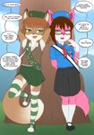 Rating: s
ID: 4202389
Date: 2023-07-30 09:50:41 -0400
Status: active
Score: 135
2023 absurd_res anthro brown_body brown_fur brown_hair canid canine canis cherriloliwuff clothed clothing dialogue duo english_text eyewear female footwear fox fur gi0 girl_scout glasses green_eyes hair hat headgear headwear hi_res mammal multicolored_body multicolored_fur open_mouth open_smile pink_body pink_fur red_hair shoes smile text two_tone_body two_tone_fur white_body white_fur wolf young young_anthro post #4202389