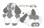 Rating: s
ID: 5547688
Date: 2025-05-04 02:57:16 -0400
Status: pending
Score: 0
2024 3_toes 4_fingers anthro big_butt biped blush blush_lines butt canid canine canis character_name digital_drawing_(artwork) digital_media_(artwork) domestic_dog english_text eyelashes featureless_crotch feet female fingers flat_chested floppy_ears front_view gloves_(marking) grey_body grey_eyes heart_symbol hi_res leg_markings long_ears lop_ears lying mammal markings motion_lines multicolored_body nintendo nintendo_switch nude nude_female on_front rear_view simple_background socks_(marking) solo standing striped_markings stripes switch_dog tail text thick_thighs toes tongue tongue_out white_background white_body white_slime_(artist) wide_hips post #5547688