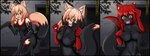 Rating: s
ID: 5581284
Date: 2025-05-18 12:54:06 -0400
Status: active
Score: 9
2020 abandoned_building anthro barricade_tape biped black_body black_border black_clothing blake_(vanron) blush border breasts canid canine canis caution_tape charlotte_(hotel01) clothed clothing colored dipstick_tail featureless_breasts featureless_crotch female fingers fox fully_clothed gloves_(marking) goo_drip goo_transformation green_eyes hair hi_res humanoid humanoid_to_anthro inner_ear_fluff legwear looking_down_at_self mammal markings nude open_mouth pawpads pink_nose pink_pawpads red_hair red_markings sequence solo species_transformation standing tail tail_markings tan_hair topwear transformation transformation_sequence tuft vanron white_inner_ear_fluff wolf post #5581284