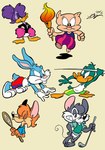 Rating: s
ID: 2413302
Date: 2020-09-17 05:11:22 -0400
Status: active
Score: 11
anatid anseriform anthro avian bird bottomwear buster_bunny canid canine clothing domestic_pig duck female fox group hamton_j._pig hi_res juneduck21 lagomorph leporid male mammal margot_mallard mouse murid murine olympic plucky_duck rabbit rhubella_rat rodent roderick_rat shorts sportswear suid suine sus_(pig) tiny_toon_adventures warner_brothers post #2413302