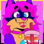 Rating: s
ID: 5641352
Date: 2025-06-14 10:16:51 -0400
Status: pending
Score: 1
alpha_channel ambiguous_gender anthro awexthewolf beverage blep blue_eyes canid canine canis collar container digital_media_(artwork) female fur hair heterochromia hi_res holding_object lgbt_pride long_hair mammal pink_hair pride_colors purple_body purple_eyes purple_fur simple_background smile solo tongue tongue_out translucent vivianpawz wolf post #5641352