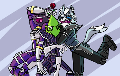 2016 absurd_res annoyed anthro belt black_fur blush bodysuit boots canine chameleon clothing eye_patch eyes_closed eyewear feline flower footwear fur gloves grey_fur group hi_res ikelikestoast jacket leon_powalski lizard male mammal nintendo open_mouth panther_caroso plant reptile rose scalie shoulder_pads skinsuit spikes star_fox tight_clothing video_games white_fur wolf wolf_o'donnell
Rating: Safe
Score: 2
User: Cane751
Date: June 22, 2017 2016 absurd_res annoyed anthro belt black_fur blush bodysuit boots canine chameleon clothing eye_patch eyes_closed eyewear feline flower footwear fur gloves grey_fur group hi_res ikelikestoast jacket leon_powalski lizard male mammal nintendo open_mouth panther_caroso plant reptile rose scalie shoulder_pads skinsuit spikes star_fox tight_clothing video_games white_fur wolf wolf_o'donnell
Rating: Safe
Score: 2
User: Cane751
Date: June 22, 2017