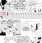 Rating: s
ID: 4772732
Date: 2024-05-09 15:07:22 -0400
Status: active
Score: 35
2023 4_panel_comic angry back_pockets becky_spuds_(yeehawcannon) bet black_bottomwear black_clothing black_nose black_shorts black_text bottomwear butt canid canine child clothing comic dialogue digital_media_(artwork) dropping_object english_text exclamation_point eyebrows eyes_closed fangs felid feline female fence finger_in_nose fingers gesture gloves group hair hand_gesture handing_over handwear heart_symbol holding_object lagomorph laugh male mammal mature_female money monochrome nails neighbor open_mouth pants plant pockets pointing pointing_at_another pupils question_mark red_heart reddened_butt shirt shorts shrub speech_bubble tail talking_to_another teasing teeth text tongue topwear yeehawcannon yelling young post #4772732