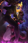Rating: s
ID: 5348830
Date: 2025-02-03 11:39:21 -0500
Status: active
Score: 31
2024 anthro black_bottomwear black_clothing black_jacket black_pants black_topwear bottomwear brown_body brown_fur brown_hair cheetah clothed clothed_anthro clothed_female clothing duo elemental_manipulation evil_grin eye_contact felid feline female fire fire_manipulation fur glowing glowing_eyes hair hi_res hypnosis hypnotic_eyes jacket looking_at_another lynx maikki mammal markings mind_control multicolored_body multicolored_fur pants pink_eyes restrained smile spots spotted_body spotted_fur story story_in_description supervillain tail topwear vespertellino white_body white_fur yellow_body yellow_fur zaide_(ashkelling) post #5348830