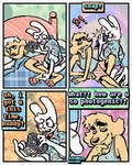 Rating: s
ID: 5570220
Date: 2025-05-13 18:55:24 -0400
Status: active
Score: 24
2025 3_toes 4:5 4_fingers 4_panel_comic abstract_background anthro artist_name bed bingus_(rawdawgcomics) blush blush_stickers bodily_fluids boxers_(clothing) briefs canid canine canis cat_smile clothing comic dialogue digital_media_(artwork) domestic_dog drooling duo english_text eyelashes feet fingers fur furniture heart_print_underwear hi_res lagomorph leporid male male/male mammal on_bed pawpads photo pink_pawpads purple_briefs purple_clothing purple_eyes purple_underwear rabbit rawdawgcomics rawdawgcomics_(series) saliva shirt stahli_(rawdawgcomics) taking_picture tank_top teeth text toes tooth_gap topwear underwear white_body white_fur yellow_body yellow_fur post #5570220
