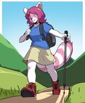 Rating: s
ID: 5593057
Date: 2025-05-23 15:53:45 -0400
Status: active
Score: 6
ailurid anthro collar female hairo_croto hi_res hiking lilia_green mammal mountain red_panda solo post #5593057
