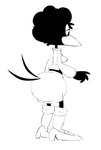 Rating: s
ID: 5609379
Date: 2025-05-30 13:47:16 -0400
Status: active
Score: 2
2024 afro anthro avian beak big_beak big_butt bird black_and_white bottomwear breasts butt clothed clothed_anthro clothed_female clothing corvid corvus_(genus) crow donna_feathers eyelashes feathers female female_anthro footwear full-length_portrait furgonomic_bottomwear furgonomics high_heels inkblot jacket knee_highs knee_socks legwear line_art long_eyelashes maddeku monobutt monochrome non-mammal_breasts oscine passerine pie_cut_eyes portrait rear_view shirt shoes socks solo tail tail_feathers tail_through_skirt three-quarter_view topwear post #5609379