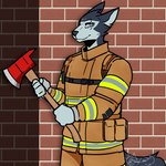 Rating: s
ID: 3472737
Date: 2022-07-28 12:50:43 -0400
Status: active
Score: 11
2022 absurd_res anthro black_nose blind_eye brick_wall canid canine canis chevron_(marking) clothed clothed_female clothing commanderthings eye_scar facial_scar female fire_axe firefighter fully_clothed fully_clothed_female hi_res holding_object holding_weapon looking_at_viewer mammal markings pointy_ears prick_ears scar sierra_(wolffie) simple_background smile solo standing turnout_gear wall_(structure) weapon wolf wolffie529 post #3472737