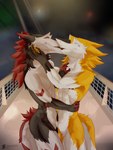 Rating: s
ID: 5594280
Date: 2025-05-24 02:49:11 -0400
Status: active
Score: 19
abs absurd_res anthro biceps black_body claws conditional_dnp duo eyes_closed female fingers fur hair happy hi_res hug kiss_on_lips kissing looking_at_viewer male male/female muscular muscular_anthro nude open_mouth red_hair romantic romantic_ambiance sergal sheza_soulscar simple_background smile tail teremun_(teremunart) teremunart white_body white_fur post #5594280