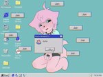 Rating: s
ID: 5200455
Date: 2024-11-23 13:42:01 -0500
Status: active
Score: 16
ambiguous_gender anthro blush censored clothing collar deerwolfa english_text grey_clothing hair hi_res leather leather_clothing microsoft microsoft_windows pawpads pink_body pink_hair solo spiked_collar spikes teal_clothing text text_box windows_95 post #5200455