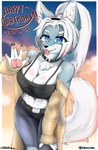 Rating: s
ID: 4187620
Date: 2023-07-23 03:48:18 -0400
Status: active
Score: 20
5_fingers abs accessory anthro belt big_breasts black_belt black_clothing black_collar black_hair_accessory black_hairband black_nose black_shirt black_tank_top black_topwear blue_eyes bottomwear breasts canid canine canis chest_tuft claws cleavage clothed clothing collar digital_media_(artwork) english_text eyebrows facial_tuft fangs female female_anthro fingers fur grey_body grey_fur hair hair_accessory hi_res idrakon inner_ear_fluff kemono long_hair looking_at_viewer mammal midriff okami_bark pants pawpads pink_pawpads pink_tongue shirt smile solo standing tail tank_top teeth text tongue tongue_out topwear torn_bottomwear torn_clothing torn_pants tuft white_body white_fur white_hair wolf post #4187620