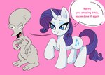 Rating: s
ID: 5172403
Date: 2024-11-10 07:49:29 -0500
Status: active
Score: 14
alien american_dad blue_eyes crossover duo english_text equid equine female friendship_is_magic hasbro hi_res horn horse male male/female mammal my_little_pony mythological_creature mythological_equine mythology pink_background pony profanity rarity_(mlp) roger_smith roswell_grey simple_background smile text unicorn xxb4d_4ppl3xx post #5172403
