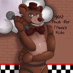 Rating: s
ID: 2680408
Date: 2021-04-03 01:26:13 -0400
Status: active
Score: 7
1:1 bear blue_eyes bow_tie brown_body brown_fur clothing english_text five_nights_at_freddy's freddy_(fnaf) fur hat headgear headwear hi_res male mammal rokie38 scottgames solo text top_hat post #2680408