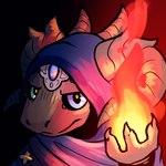 Rating: s
ID: 5639261
Date: 2025-06-13 09:29:52 -0400
Status: active
Score: 10
1:1 blue_eyes bovid_horn caprine_horn dragon fire fireball furufoo harsh_shading hood horn icon magic_user mythological_creature mythological_scalie mythology portrait ram_horn scalie post #5639261