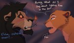 Rating: s
ID: 5277574
Date: 2024-12-31 07:31:37 -0500
Status: active
Score: 70
alternate_universe blush blush_lines brown_body brown_fur brown_mane burning bust_portrait conditional_dnp disney duo felid female feral fire fur green_eyes hi_res husband_and_wife lion lynxbrush male male/female mammal mane married_couple nuka_(the_lion_king) pantherine portrait pyromania red_eyes shocked simple_background stick tawny_fur the_lion_king wife yellow_sclera post #5277574