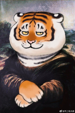 Rating: s
ID: 2247891
Date: 2020-05-08 18:06:33 -0400
Status: active
Score: 54
ambiguous_gender anthro black_stripes bu2ma clothed clothing countershade_face countershading detailed detailed_background felid fully_clothed fur half-length_portrait hi_res inspired_by_formal_art leonardo_da_vinci_(artist) mammal markings mona_lisa_(painting) orange_body orange_fur pantherine parody portrait smile solo striped_body striped_fur stripes third-party_edit tiger watermark whiskers yellow_eyes post #2247891