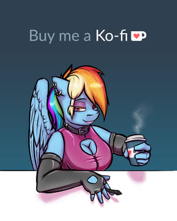 2017 absurd_res anthro anthrofied armwear beverage breasts cleavage clothed clothing coffee collar elbow_gloves equine eyeshadow female fingerless_gloves friendship_is_magic gloves hair hi_res krd lipstick makeup mammal multicolored_hair my_little_pony pegasus piercing rainbow_dash_(mlp) rainbow_hair rubber shameless_selling_out steam stylus wings
Rating: Safe
Score: 8
User: Lance_Armstrong
Date: July 01, 2017 2017 absurd_res anthro anthrofied armwear beverage breasts cleavage clothed clothing coffee collar elbow_gloves equine eyeshadow female fingerless_gloves friendship_is_magic gloves hair hi_res krd lipstick makeup mammal multicolored_hair my_little_pony pegasus piercing rainbow_dash_(mlp) rainbow_hair rubber shameless_selling_out steam stylus wings
Rating: Safe
Score: 8
User: Lance_Armstrong
Date: July 01, 2017