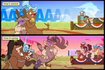 Rating: s
ID: 4153983
Date: 2023-07-06 12:28:16 -0400
Status: active
Score: 34
2023 2_panel_comic 2koma 3:2 aaaaaaaaaaa accessory aged_down antlers arizona_cow_(tfh) armor axe beard bell blue_clothing blue_eyes blue_hat blue_headwear bovid bovine braided_mane bruised bruised_face bulging_eyes cattle cheering chokehold clothing comic digital_media_(artwork) facial_hair female feral fight flag green_eyes group hammer hat headband headgear headwear helmet horn horned_helmet kerchief male mammal minnesota_(tfh) orange_eyes purple_headband red_kerchief rope sb_torchic sky skyscape stronghoof_hoofstrong tail texas_(tfh) tfhtrivia them's_fightin'_herds tongue tongue_out tools vehicle velvet_reindeer_(tfh) vetr_(tfh) violence_focus wagon weapon winter_sprite x_eyes post #4153983