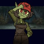 Rating: s
ID: 4331630
Date: 2023-10-04 06:27:49 -0400
Status: active
Score: 23
1:1 baseball_cap bunny75 clothing female frown goblin green_body green_skin hat headgear headwear helltaker humanoid long_ears looking_at_viewer malina_(helltaker) not_furry overalls red_eyes solo traced post #4331630
