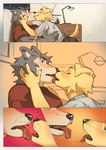 Rating: s
ID: 5568721
Date: 2025-05-13 06:01:10 -0400
Status: pending
Score: 16
anthro beastars biped black_eyes blue_body blue_fur canid canine canis comic domestic_dog duo english_text eye_scar facial_scar floppy_ears fur hemuchang hi_res jack_(beastars) legoshi_(beastars) male mammal muscular muscular_anthro muscular_male scar slim_anthro slim_male text white_body white_fur wolf yellow_body yellow_fur post #5568721
